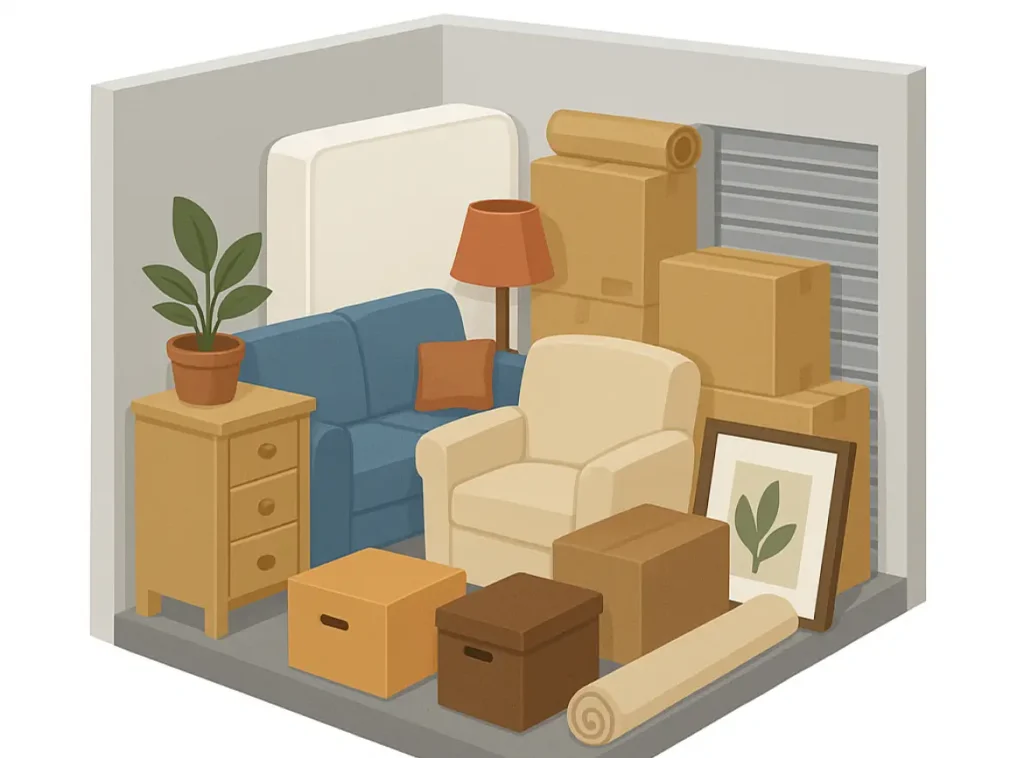 Box de stockage de 11m3 visualisation 3D